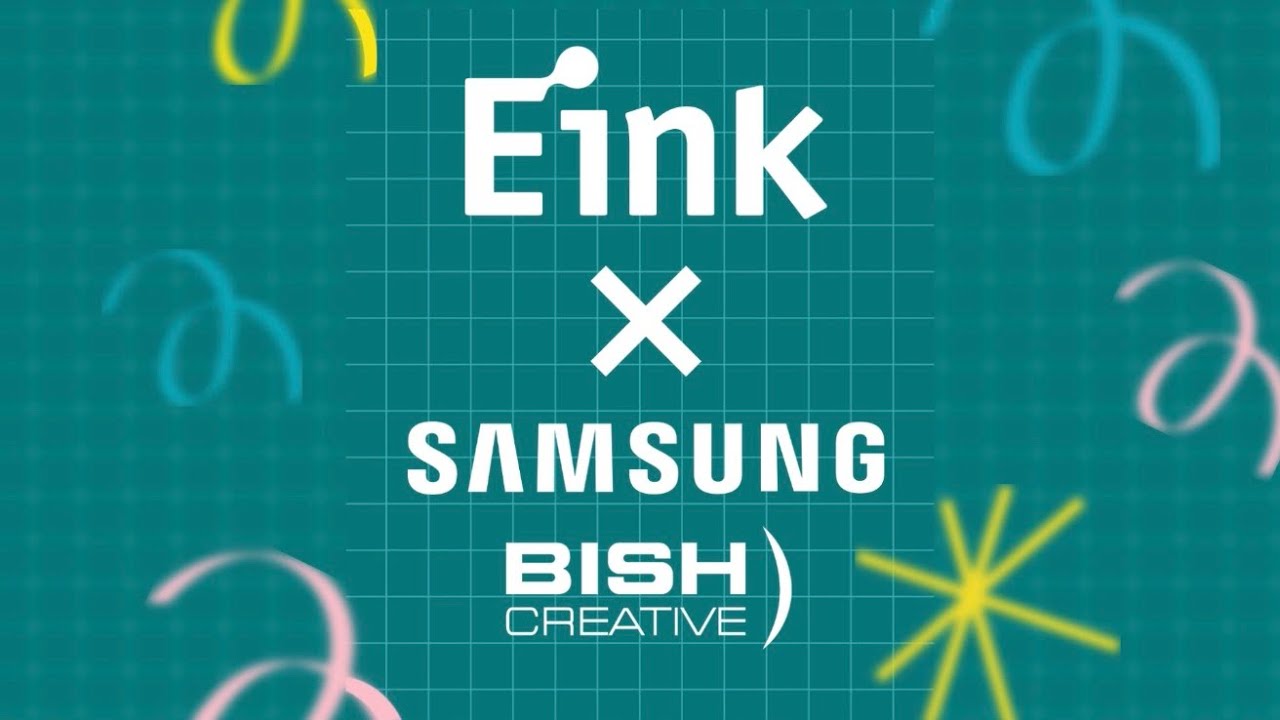 E Ink x Samsung & Bish Creative at NRF 2026