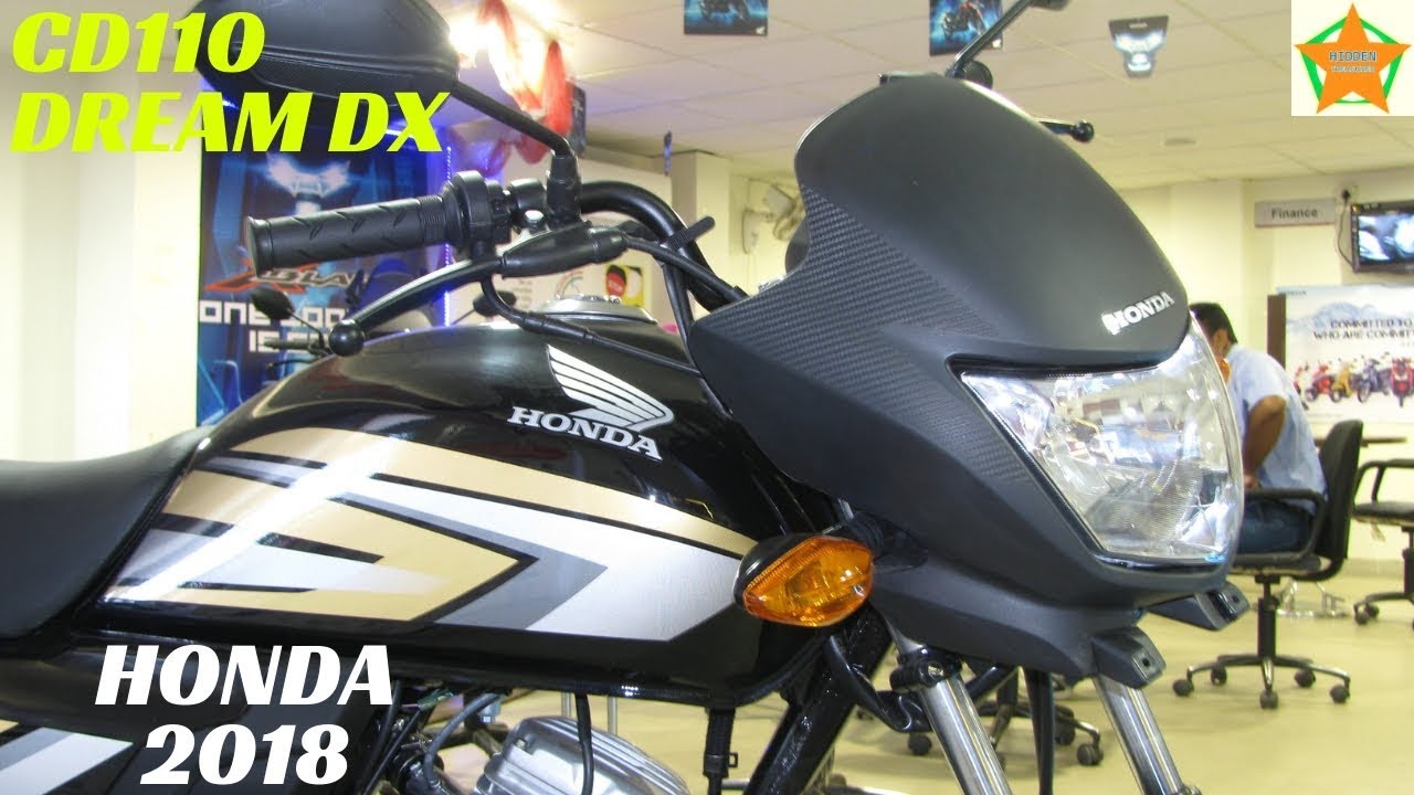 2018 Honda CD 110 DREAM DX BS4, Detailed Walkaround Review | Price, Colours, Features