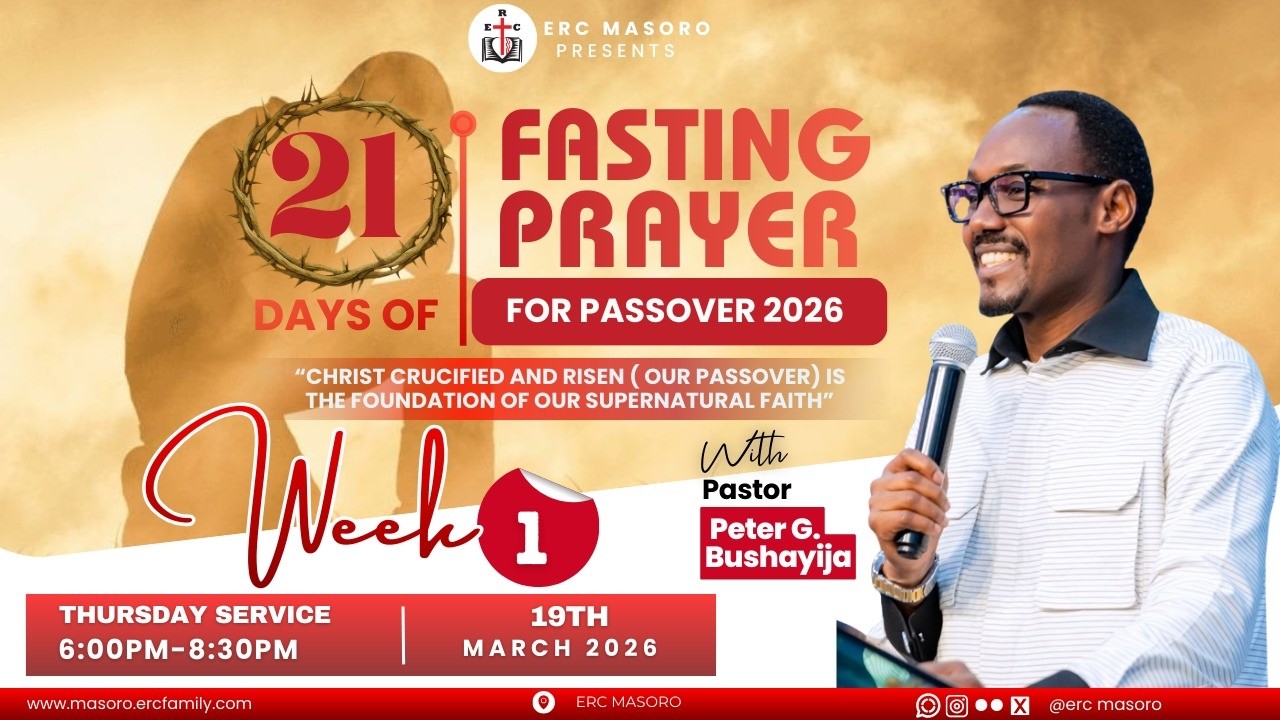 THURSDAY 19/03/2026 DAY 5 OF 21 DAYS OF PRAYER & FASTING WITH PASTOR PETER BUSHAYIJA