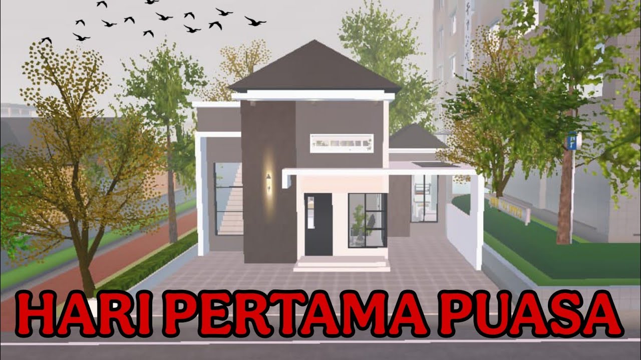 HARI PERTAMA PUASA || SAKURA MOVIE HOROR || SAKURA SCHOOL SIMULATOR 