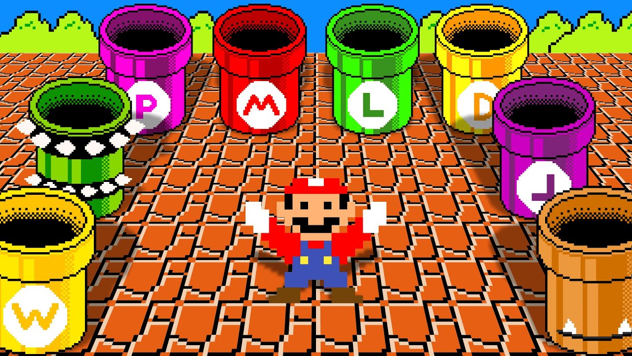 What if Mario had more custom Pipes All Character?