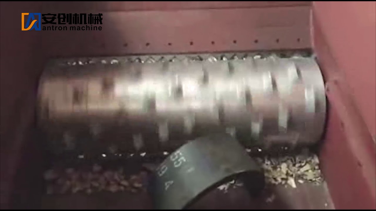 plastic single shaft shredder plastic crusher-plastic recycling shredder machine