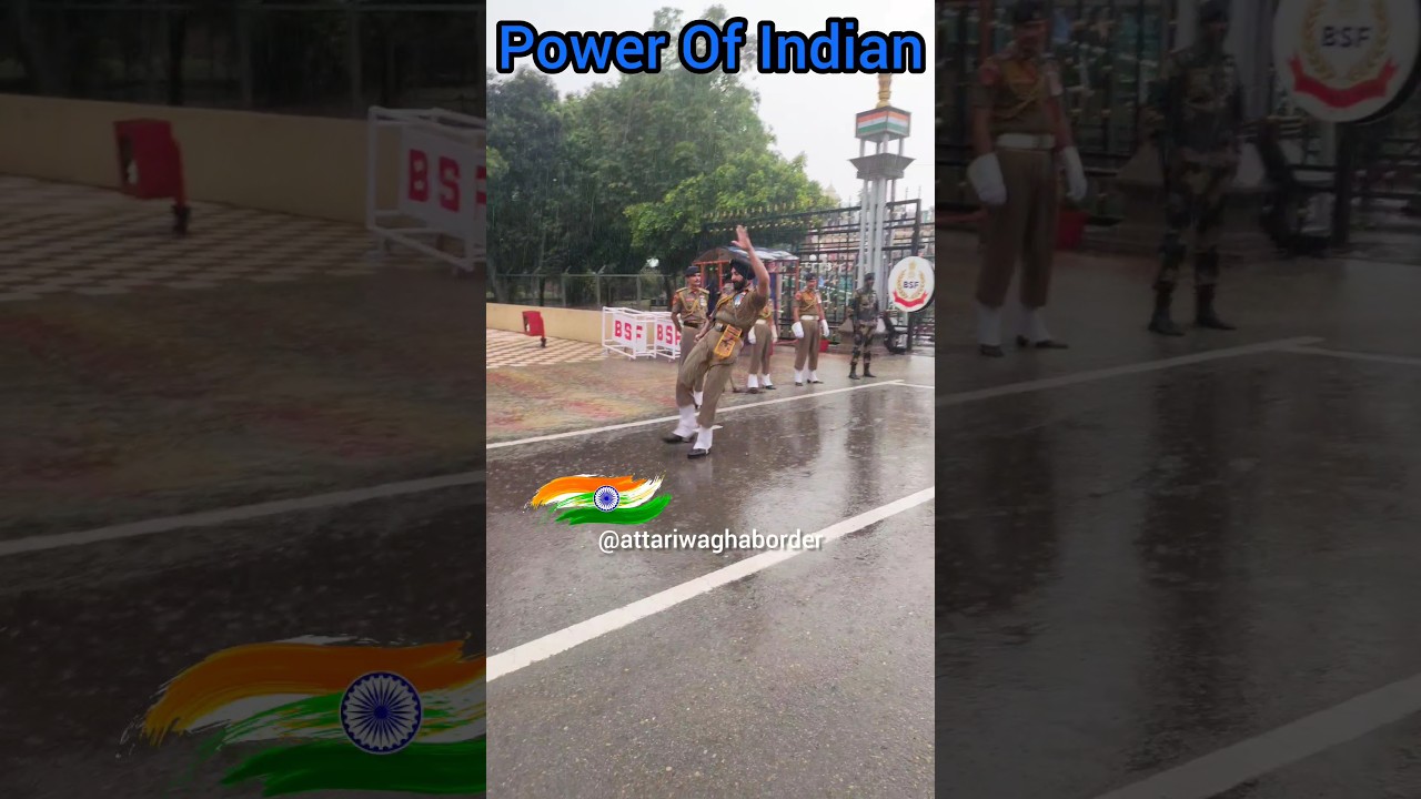 India Pakistan High-voltage ⚡💥 Parade At Attari Border. #wagahborder #attari #wagahborderceremony