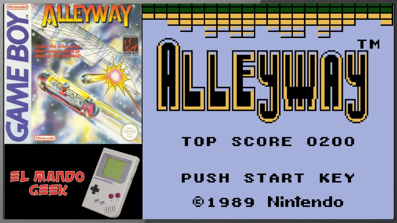 Alleyway (Game Boy - 1989) Full Walkthrough (24 Stages)