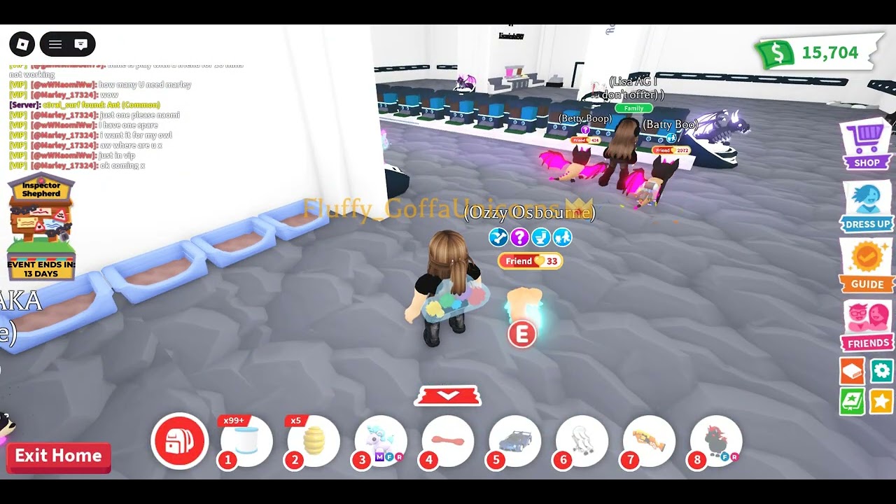 I met the Richest person in Adopt Me