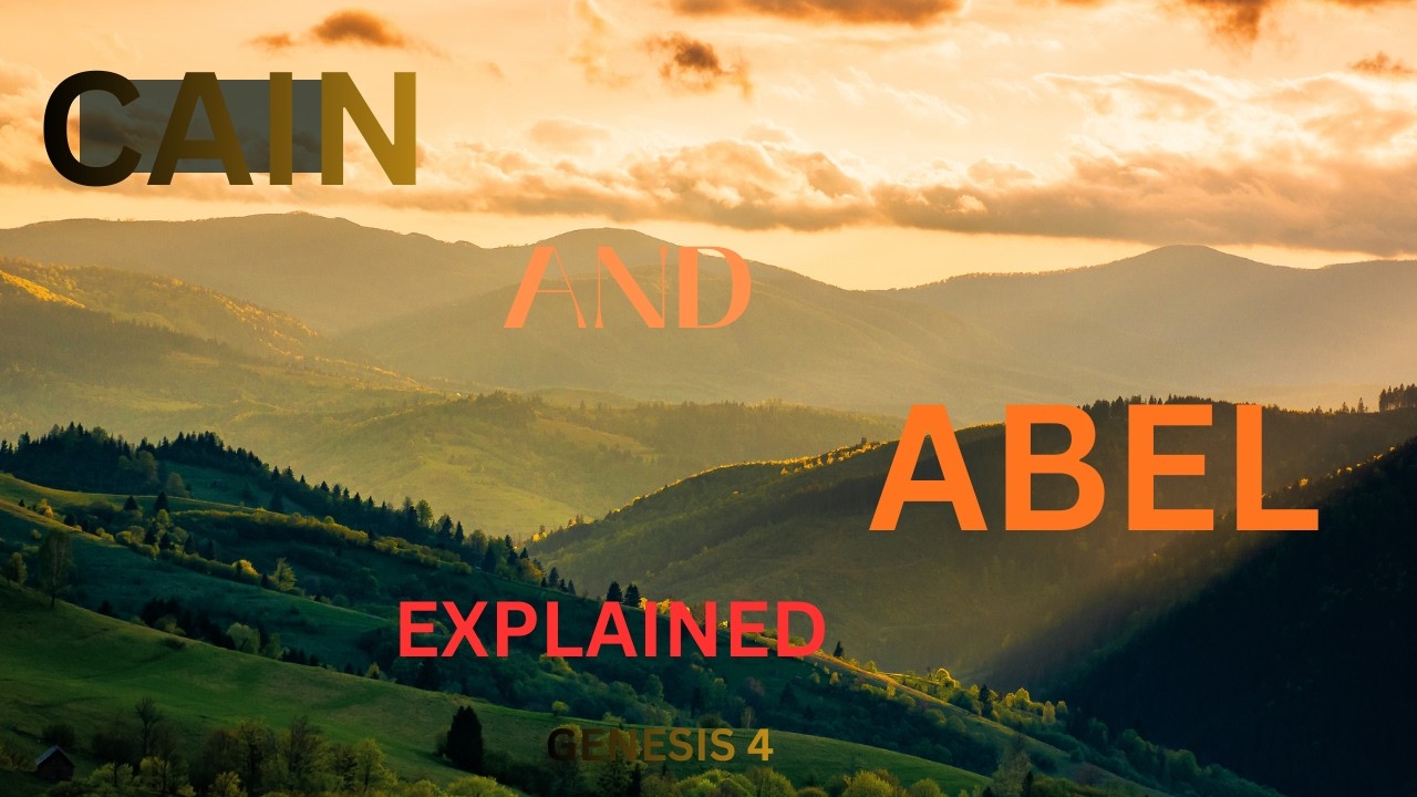 THE BIBLE STUDY WORD UNBOXED, The First Borne Man Becomes the First Murderer, Cain and Abel
