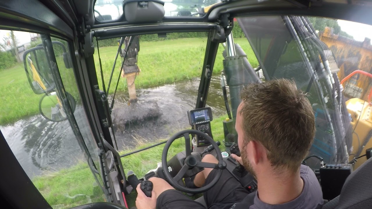 Sloot uit baggeren