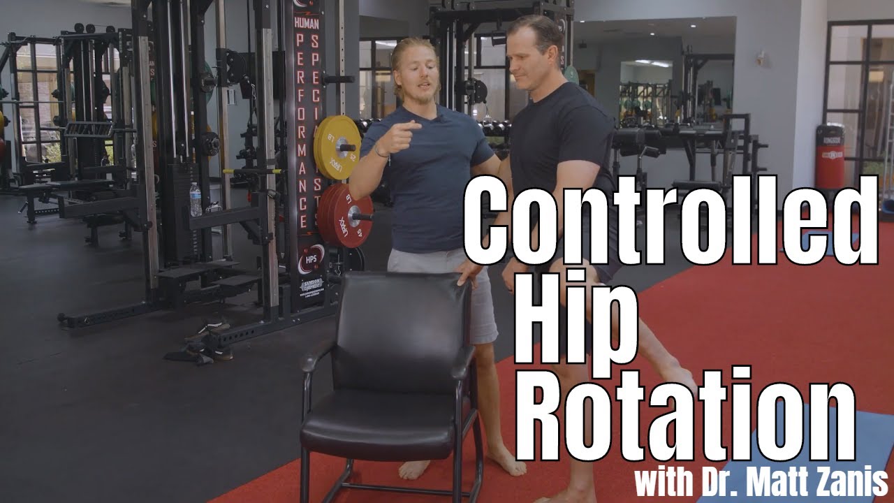 Controlled Hip Rotation - Movement Demo and Exercise with Dr. Matt Zanis