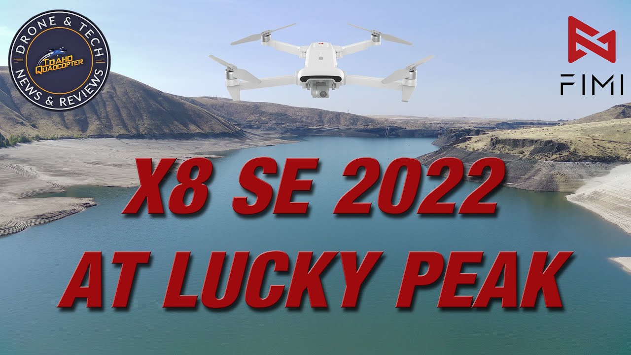 Fimi X8 SE 2022 Flight at Lucky Peak Reservoir
