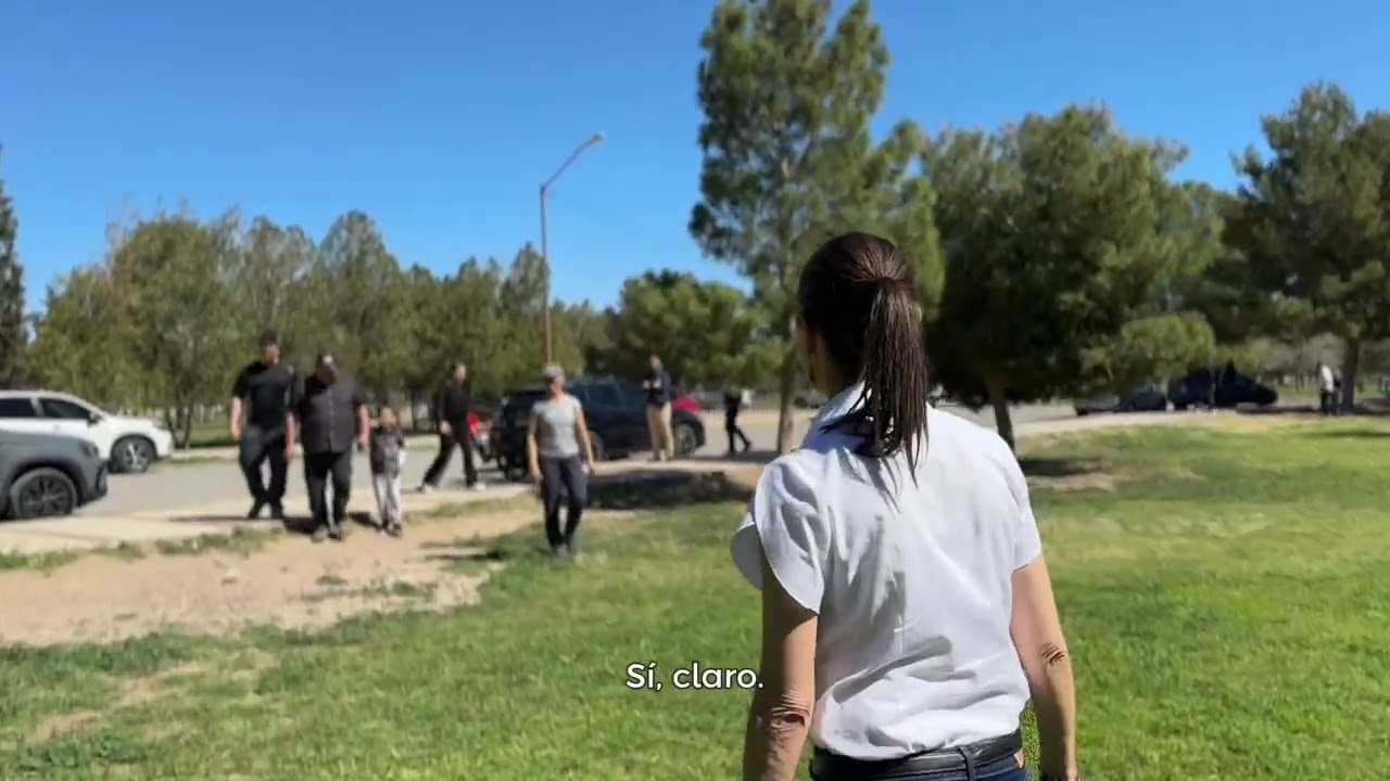 Desde el parque El Chamizal, en la frontera norte de México, les envío dos mensajes.