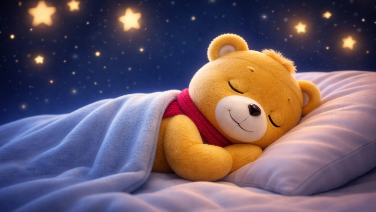 Sleep Instantly for Babies 🌙 3 Hour Moon Journey Baby Sleep Music | Gentle Lullaby for Deep Sleep