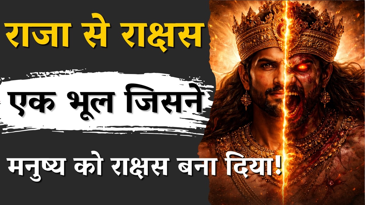 राजा सौदास की सच्ची कहानी | राजा से कल्माषपाद तक | एक शाप, एक भूल और पतन की कहानी