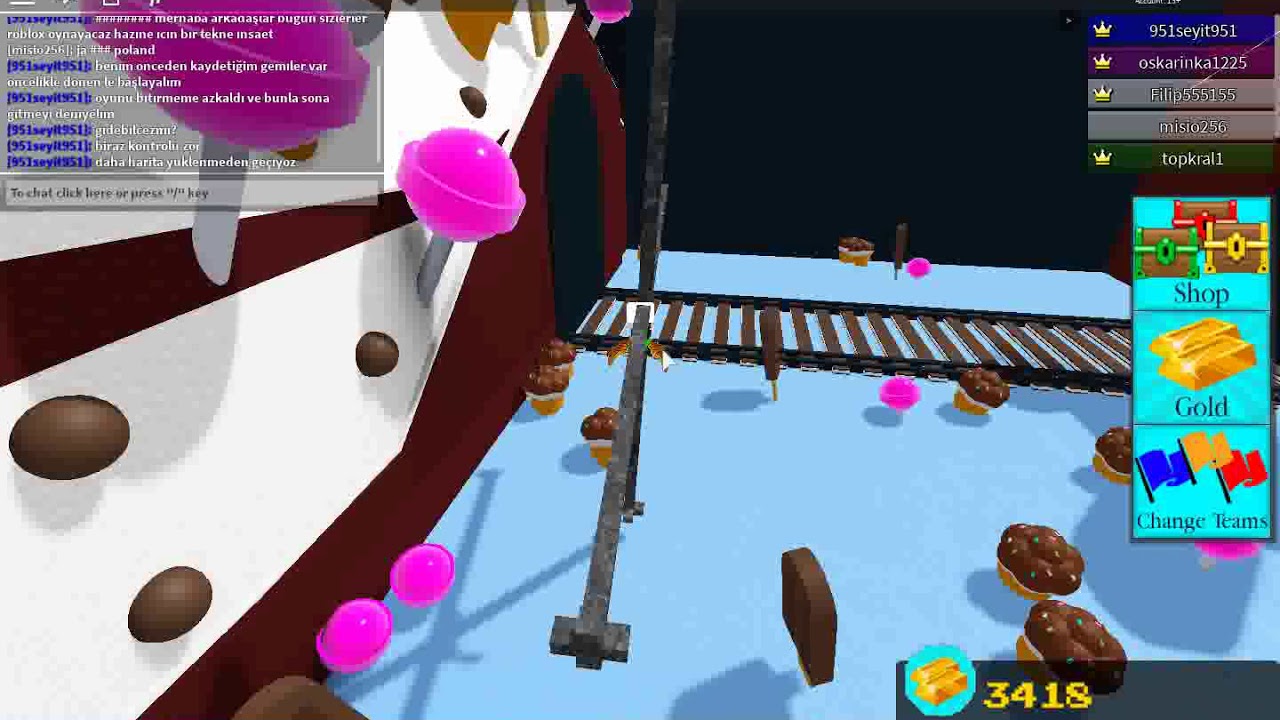 roblox Hazine i&ccedil;in bir tekne inşa et oynadım