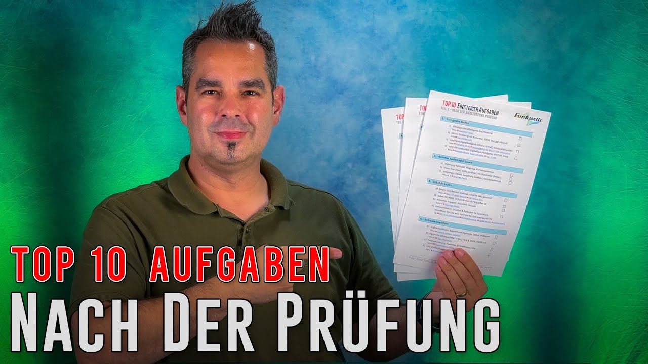 TOP 10 Einsteiger Aufgaben 👶 Nach der Amateurfunk Prüfung