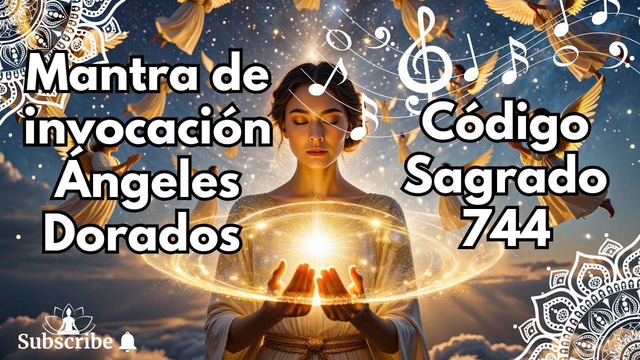 Invocación de Ángeles Dorados  Código 744 – Mantras de Luz, Sanación y Protección