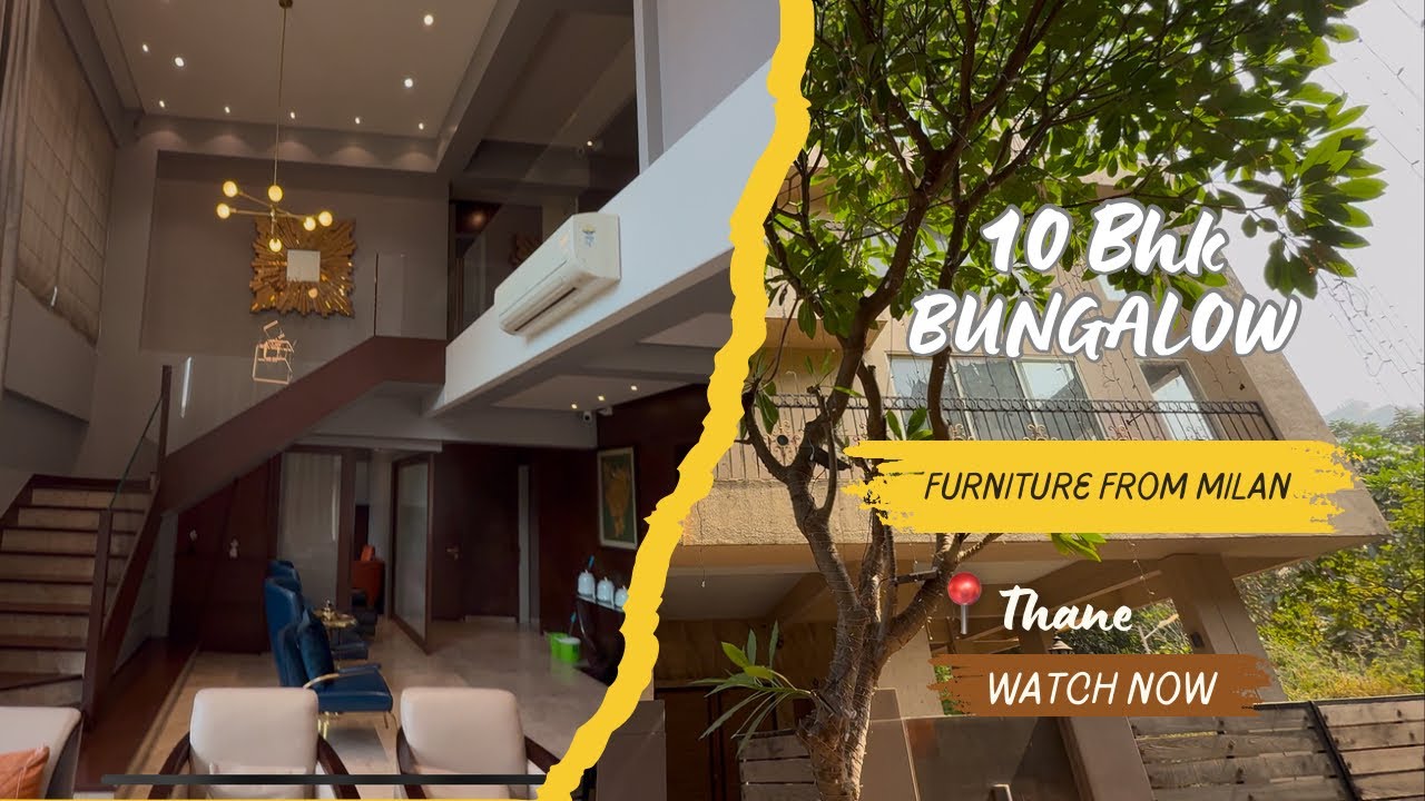 Luxury 10Bhk Bungalow in the Heart of Thane City | Fully Furnished With 3000 Sqft Terrace Area