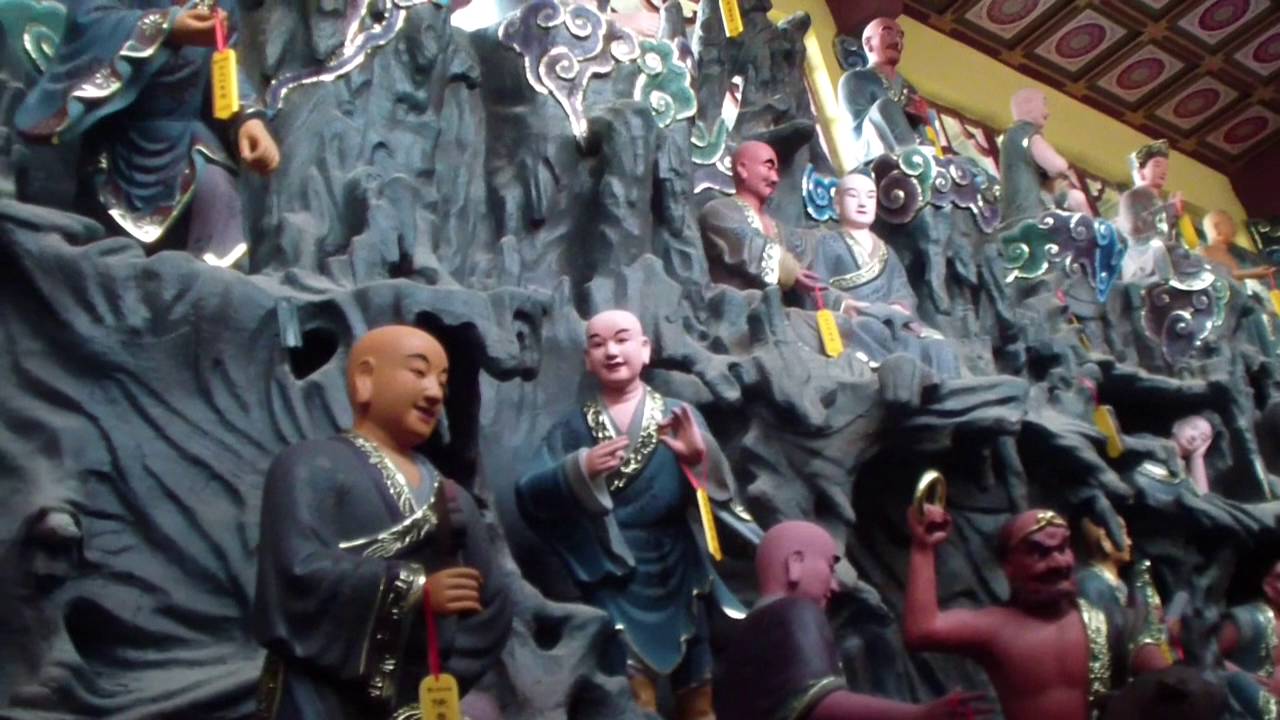 Dongin temple seat of Hui Yuan in Lushan