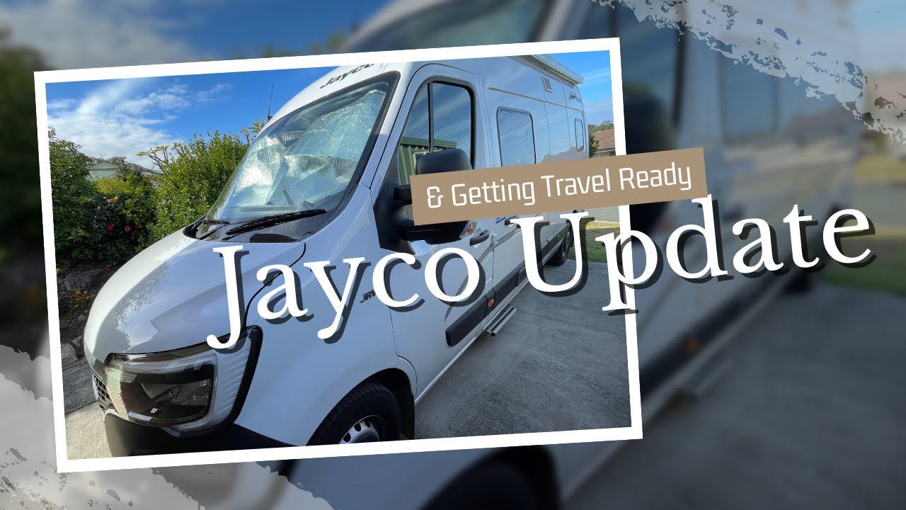 Motorhome Van tour Jayco RM 19 campervan update and how we get travel ready and plan for our trips.