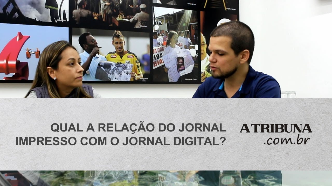 Qual a relação do jornal impresso com o jornal digital?
