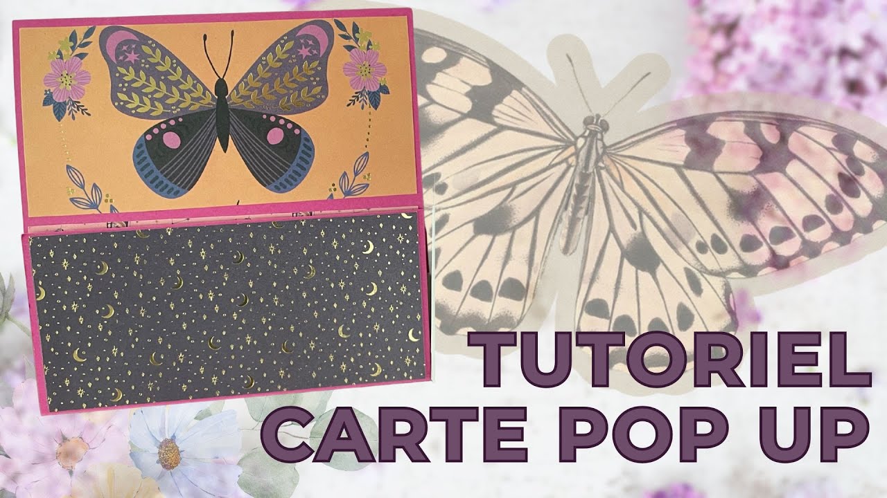 Tuto carte pop up superbe effet ! 🌴Facile à faire