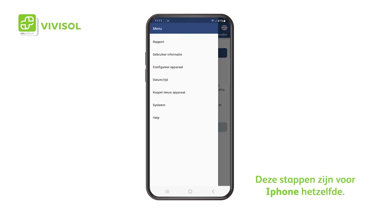 Nightshift app installeren en koppelen