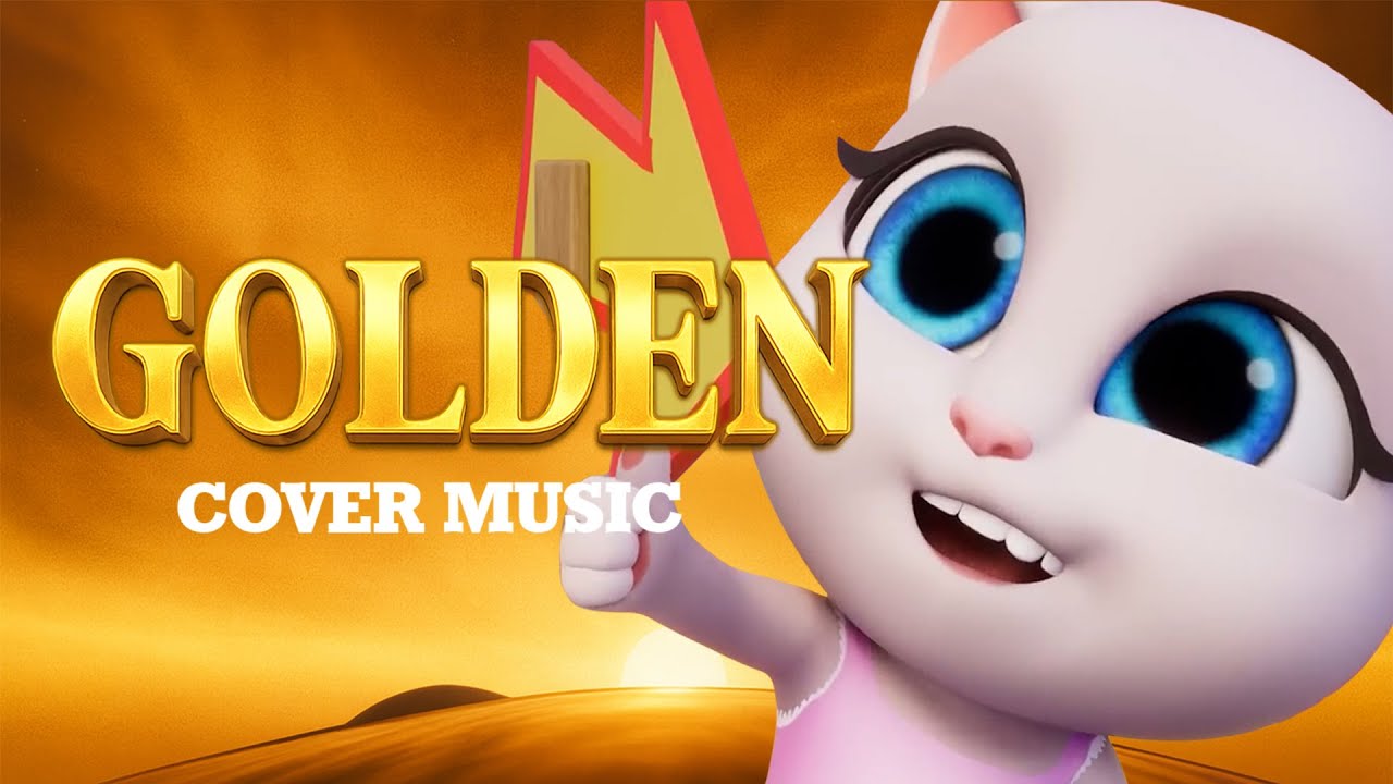 GOLDEN X My Talking Tom - NEW EPISODE! Let's Clean the Bus! 🚌 (MUSIC COVER)