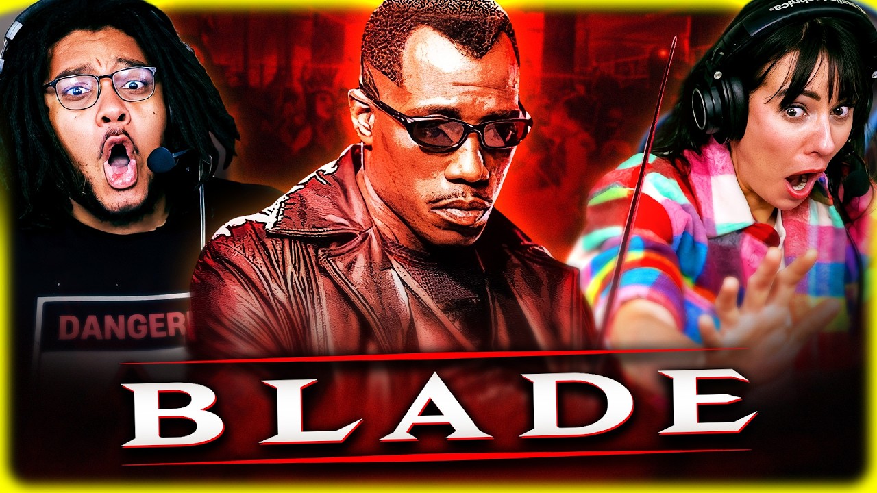 BLADE (1998) IS TOTALLY BADA**!! MOVIE REACTION!! Wesley Snipes | Marvel | First Time Watching