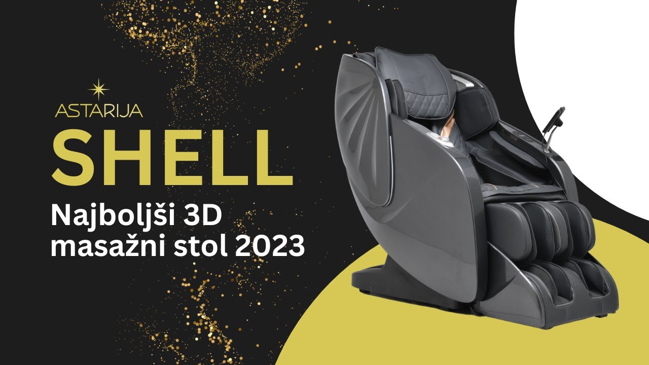 ASTARIJA SHELL Profesionalni 3D masažni stol