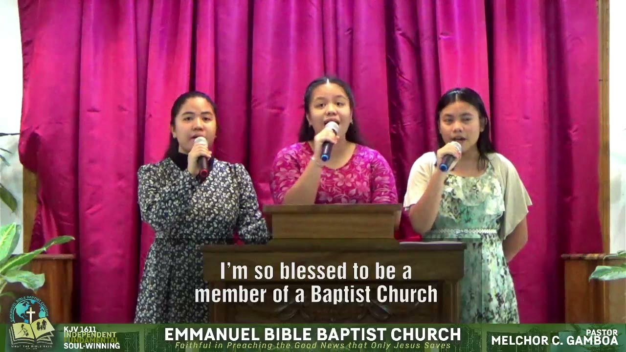 Blessed Member of a Baptist Church | EBBC Trio Specials