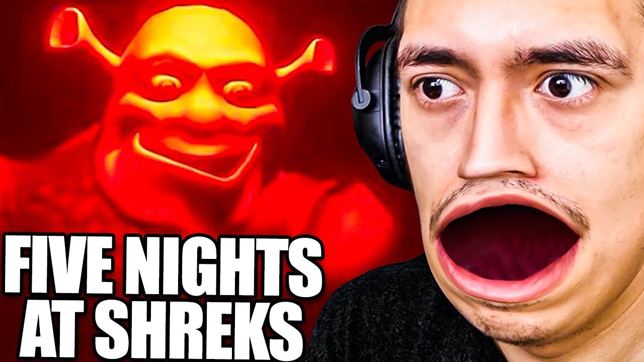 Five Nights At Freddy's pero con SHREK XD