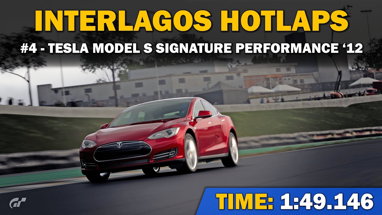 GT7 || Interlagos Hotlaps || #4 - Tesla Model S Signature Performance '12