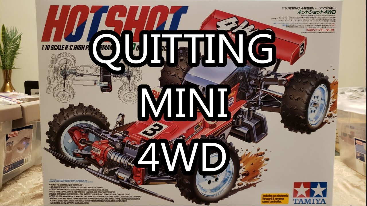 【ミニ四駆】Tamiya RC Kits: Hot Shot 1/10 RC 4WD Off Road Racer 58391