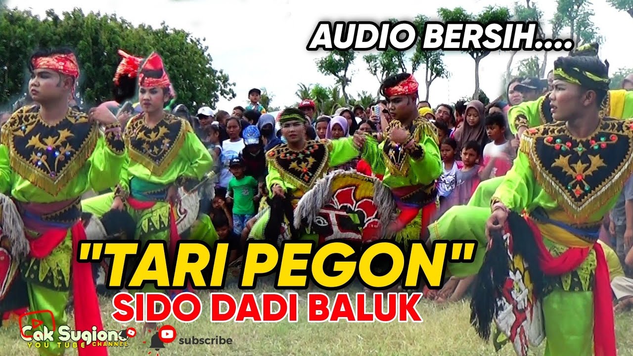 Audio bersih, Tari JARANAN Pegon TerBaru-Sido dadi Baluk