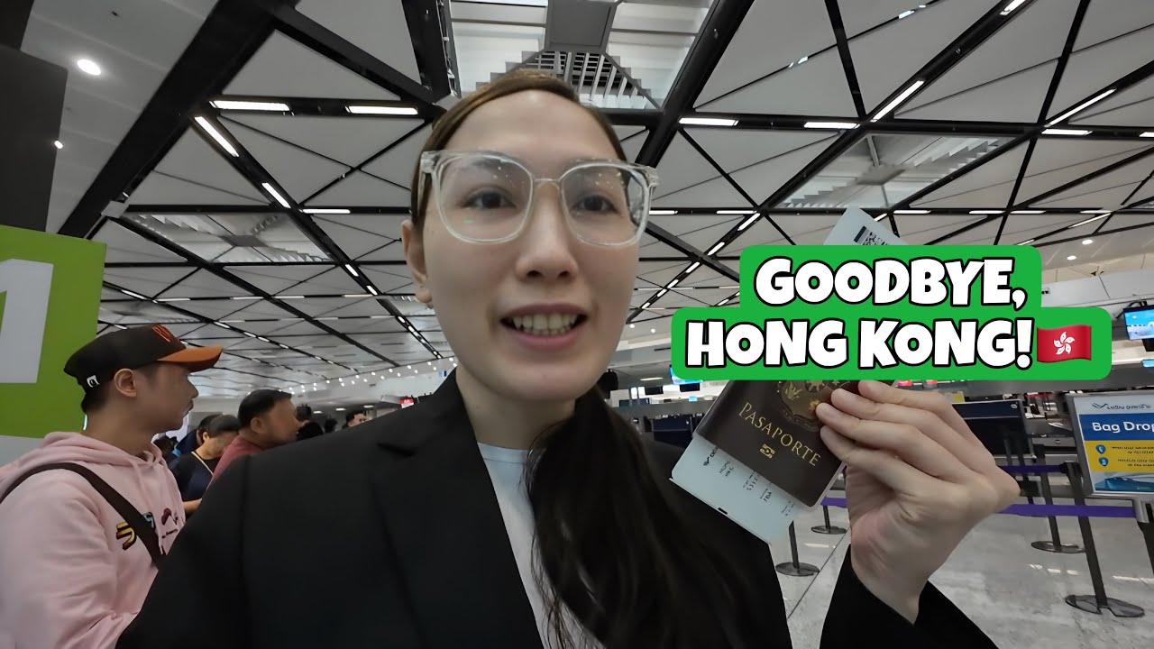 HONG KONG TO MANILA 2025 | GOING HOME, GRAB PICK UP AT NAIA TERMINAL 3 🇭🇰✈️🇵🇭