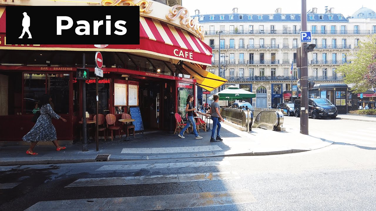 Paris walk from Place Pigalle to Op&eacute;ra Garnier | Outside Walker 4K