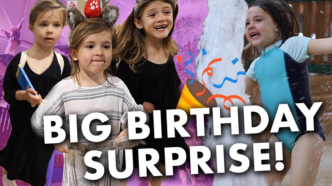 HUGE BIRTHDAY SURPRISE TO THE GREAT WOLF LODGE!