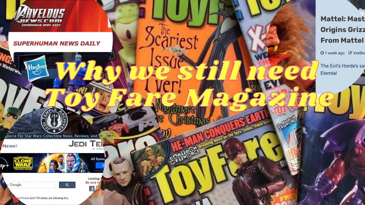 Нужны ли ещё журналы об игрушках? И если да, то ЗАЧЕМ? История Wizard, Toy Fare, Lee's и Tomart's.