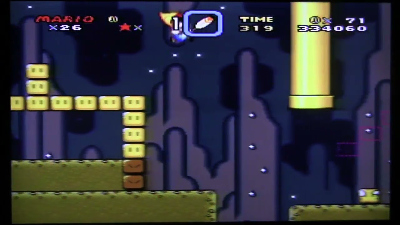SUPER MARIO WORLD(Vanilla Dome)Stage1