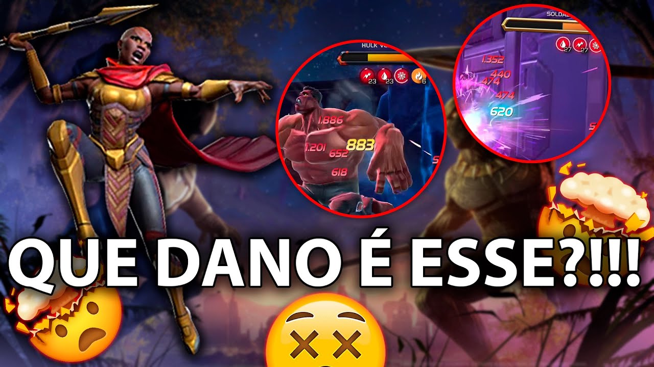 OKOYE, A CAMPEÃ MAIS INSANA NAS DEBILITAÇÕES