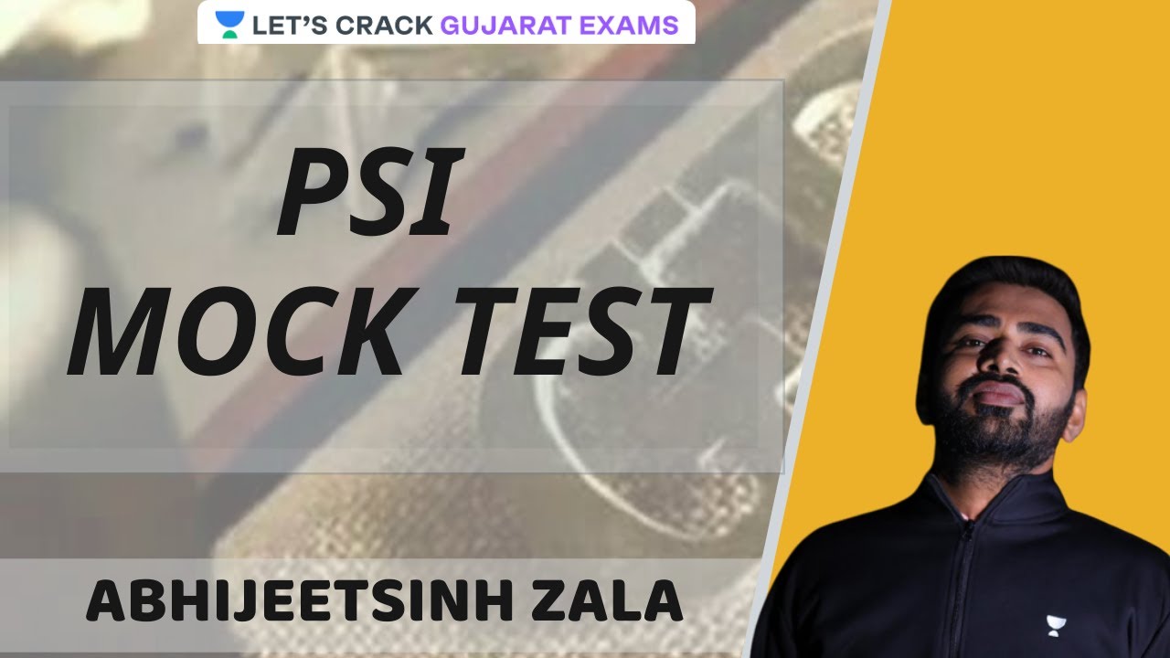 PSI Recruitment Process Special | PSI Mock Test | GPSC 2021 | ​AbhijeetSinh Zala |