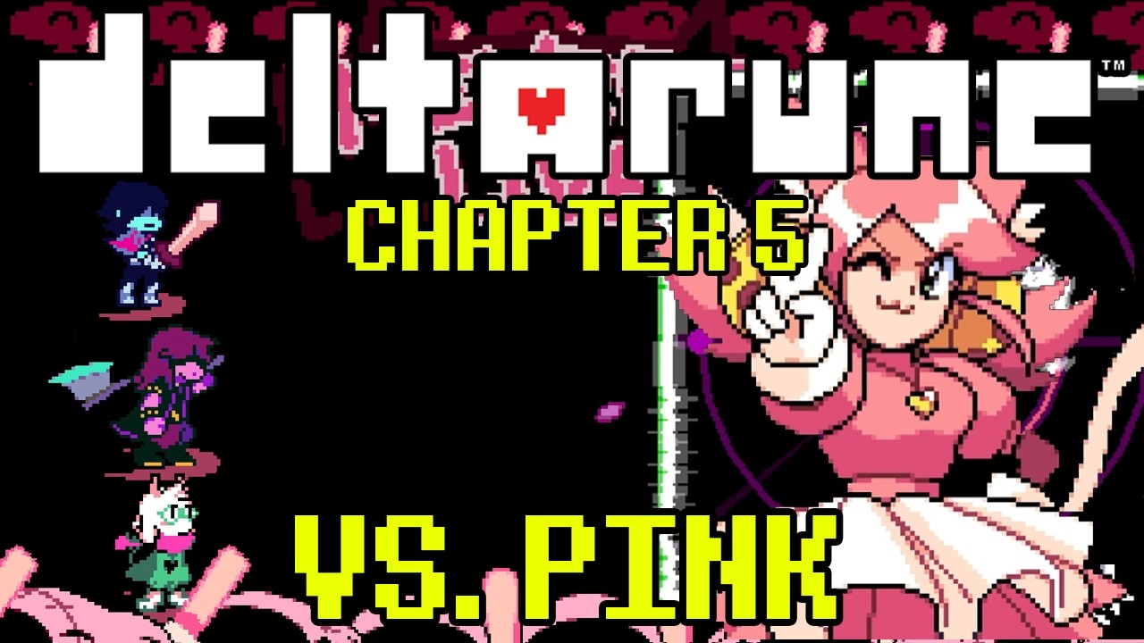 PINK (MAD MEW MEW) Secret Boss Fight | DELTARUNE CHAPTER 5