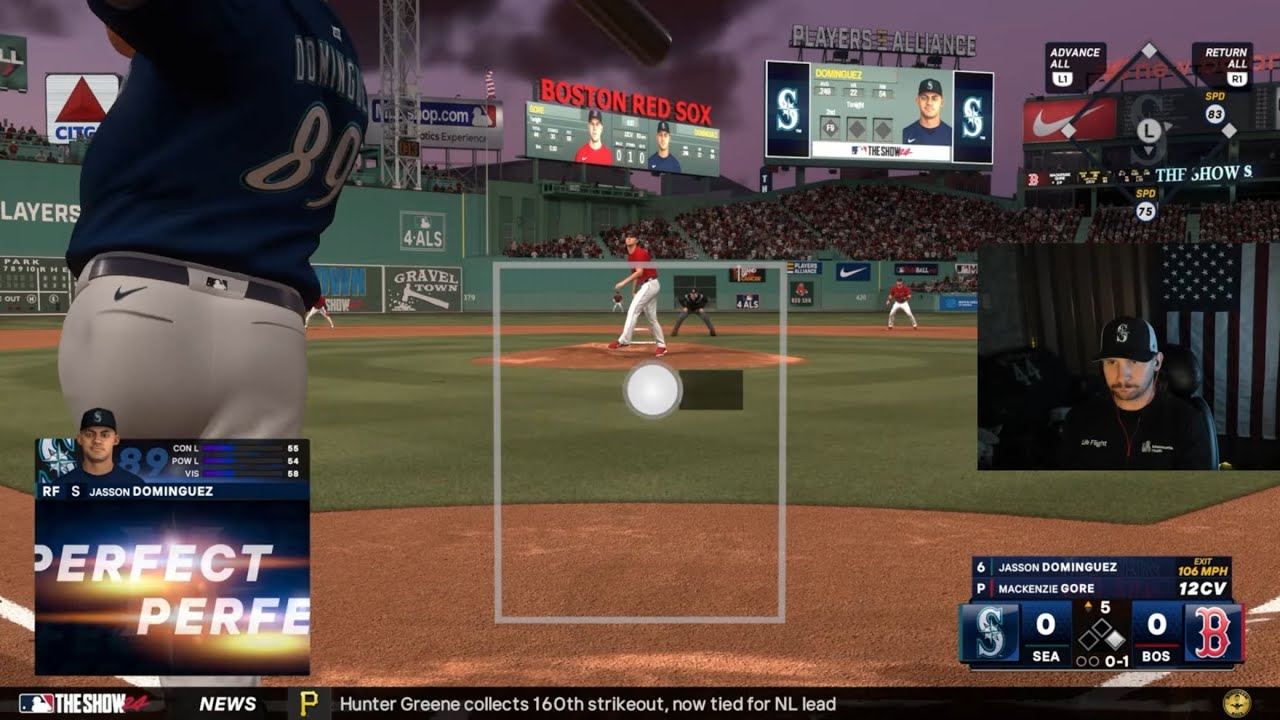 Big fifth inning in FENWAY! We love a pitchers duel. #MLB #baseball #gaming #hitting #mlb  #theshow