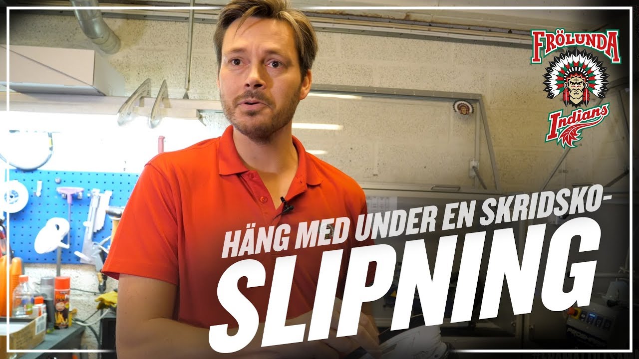 Så här går det till: skridskoslipning