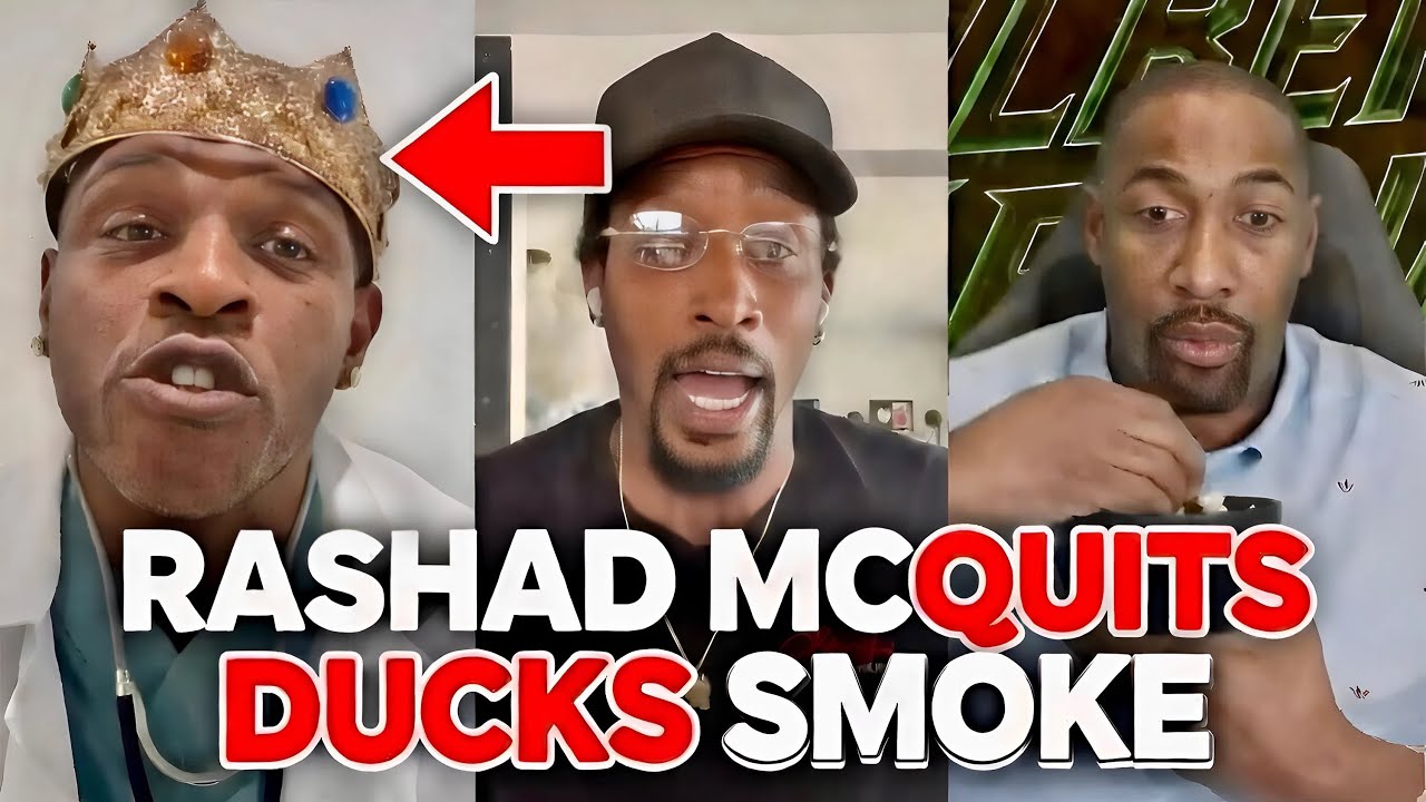 Rashad McCants… MCQUITS!! Mr. B & Gilbert Arenas CHECK Shad For Backing Down To Deron Williams FIGHT