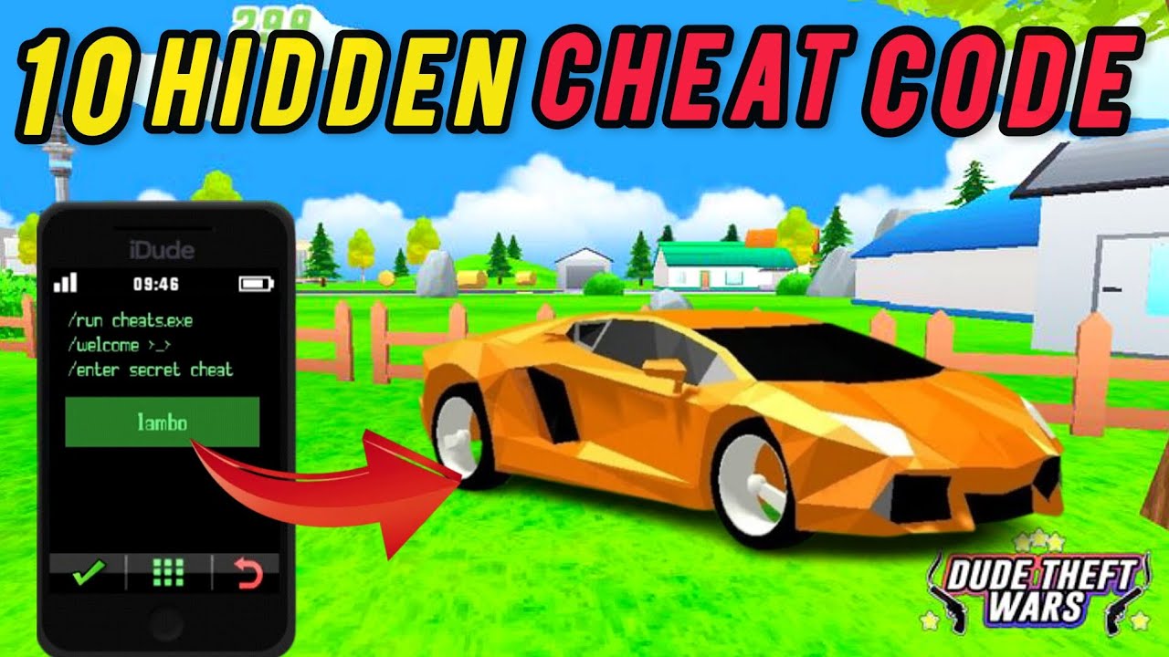 🔥 10 Secret Cheat Codes in Dude Theft Wars You Must Try in 2025! 💰 (Hidden Tricks & Glitches)