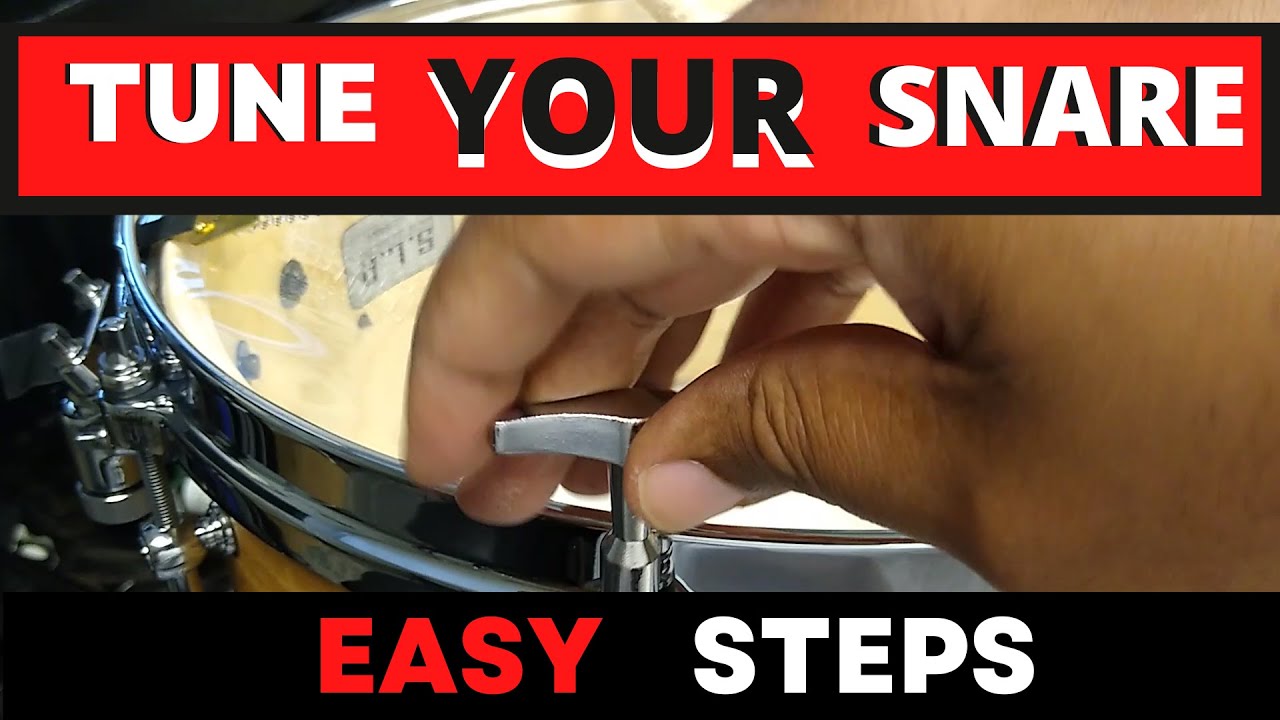 TUNE YOUR SNARE DRUM WITH THESE EASY STEPS