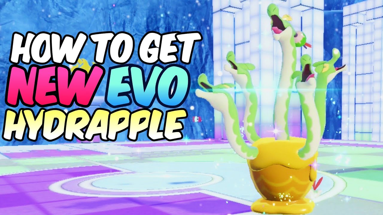 How to get NEW Hydrapple in Pokemon Scarlet Violet Indigo Disk DLC