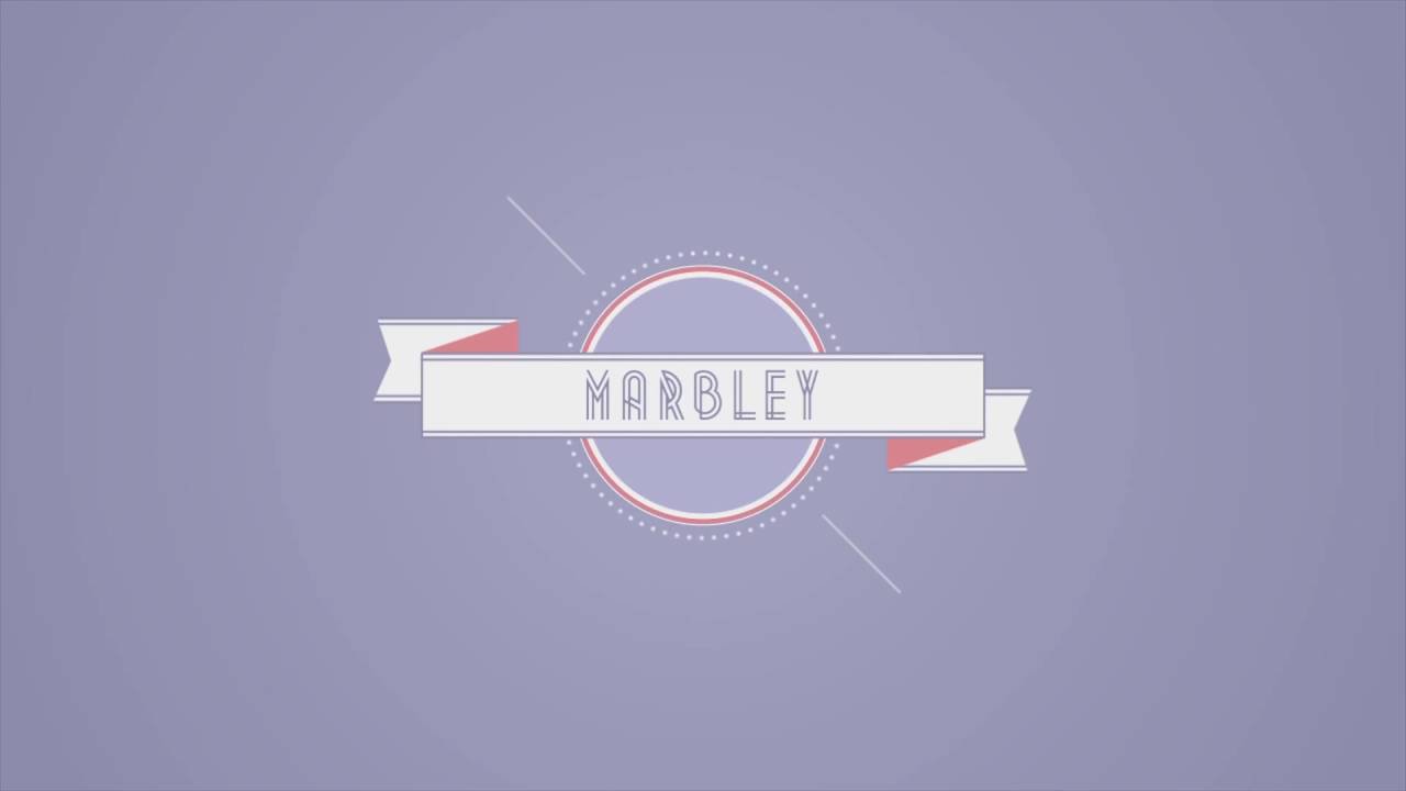 Marbley TV Bumper After Effects Project