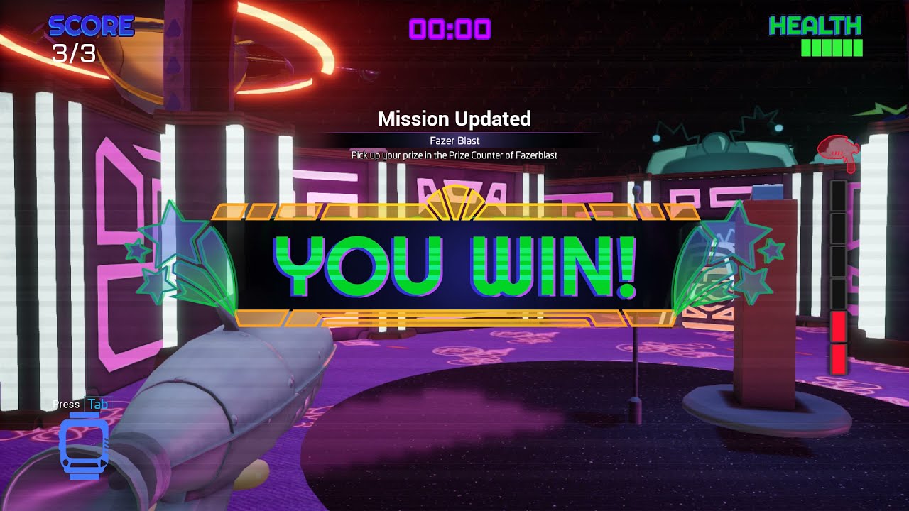 Pick up your Prize in the Prize Counter of Fazerblast Freddy FNAF