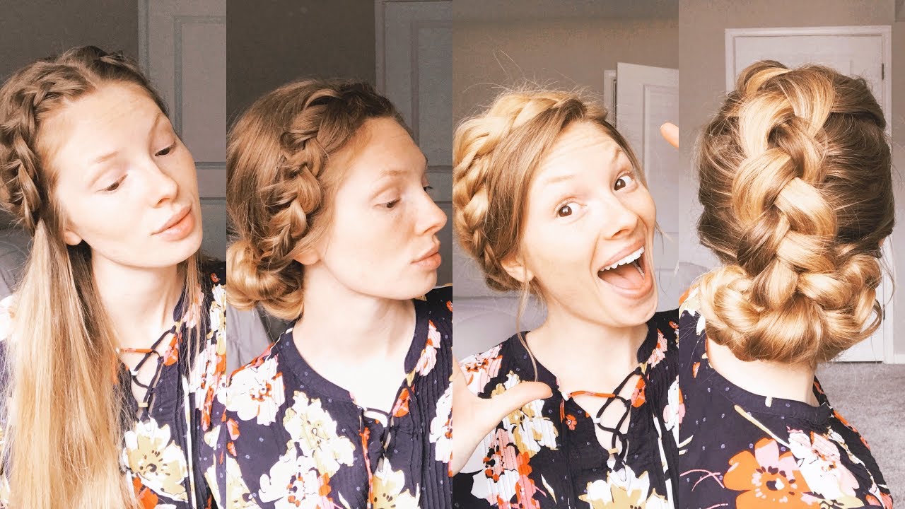 4 easy Styles for Summer! Super easy Hairstyles - Heatless Summer Hairstyles - Hair by Hannah